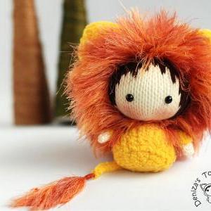 Shaggy Lion Doll. Toy From The Tanoshi Series. -..