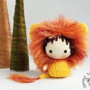 Shaggy Lion Doll. Toy From The Tanoshi Series. -..