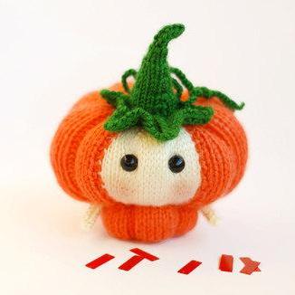 Pumpkin Doll. Halloween Doll. Halloween Decoration