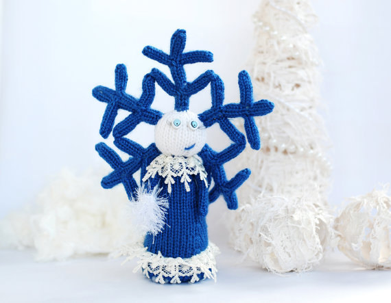 Snowflake Girl. Christmas And Year Ornament. Home And Office Decoration.